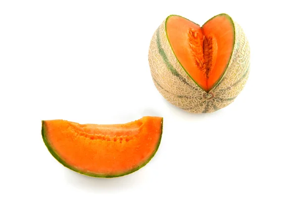 Čerstvý sladký meloun — Stock fotografie