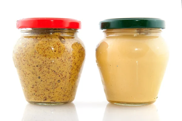 Due tipi di senape — Foto Stock