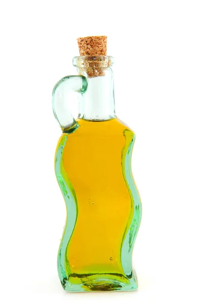 Láhev olivový olej — Stock fotografie