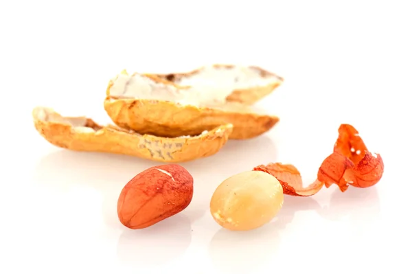 Peeled peanuts — Stock Photo, Image
