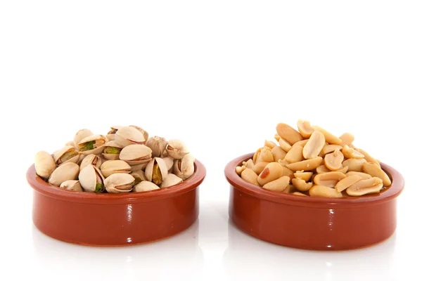 Pistachio and peanuts — Stock Photo, Image