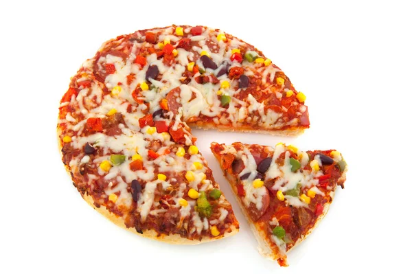 Pizza Bolognesa — Zdjęcie stockowe