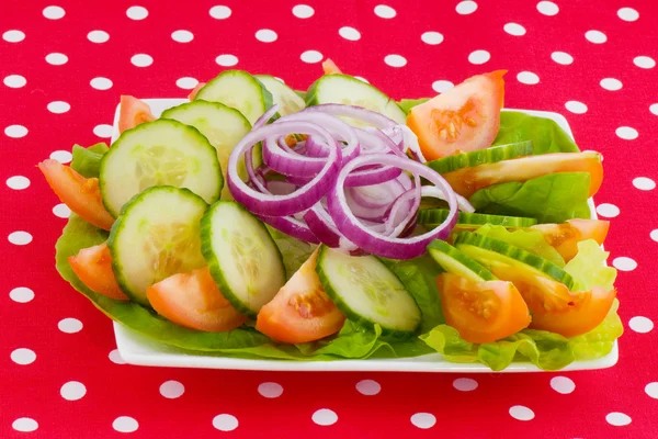 Ensalada de verduras frescas — Foto de Stock