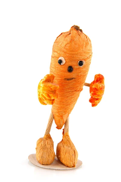 Walking carrot — Stock Photo, Image