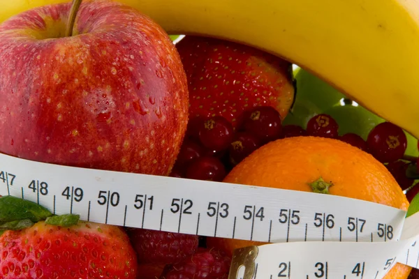 Owoce w diecie — Zdjęcie stockowe