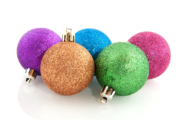 Renkli Noel topları — Stok fotoğraf