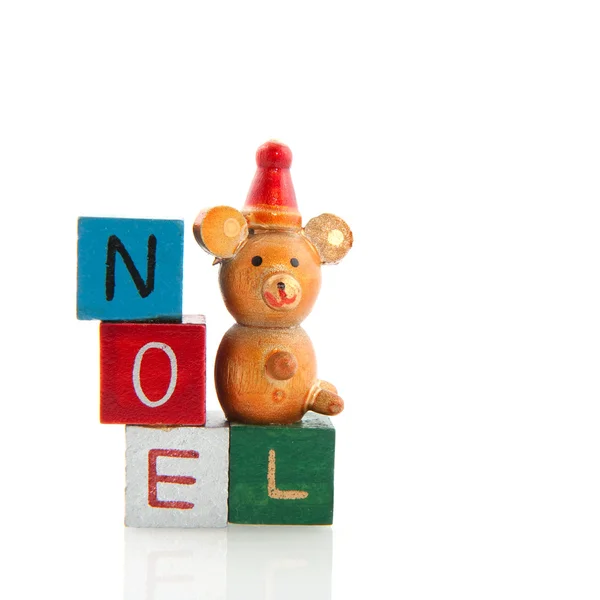 Old toy wtith noel — Stock Photo, Image