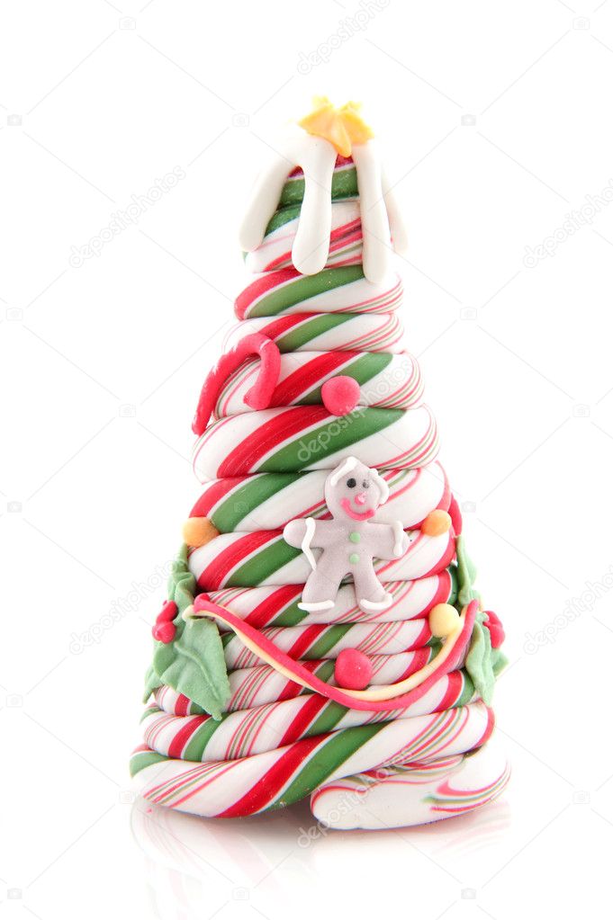 snoep kerstboom — Stockfoto © ivonnewierink 2938424