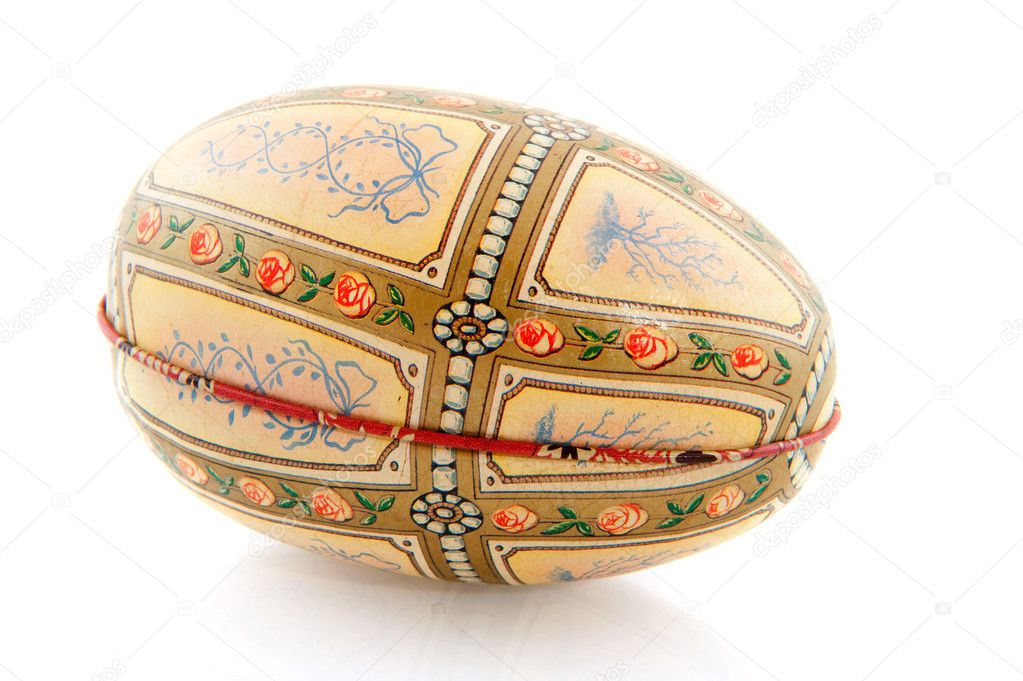 Decorated easter egg