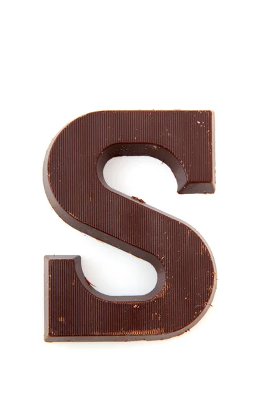 Čokoládové sinterklaas dopis — Stock fotografie