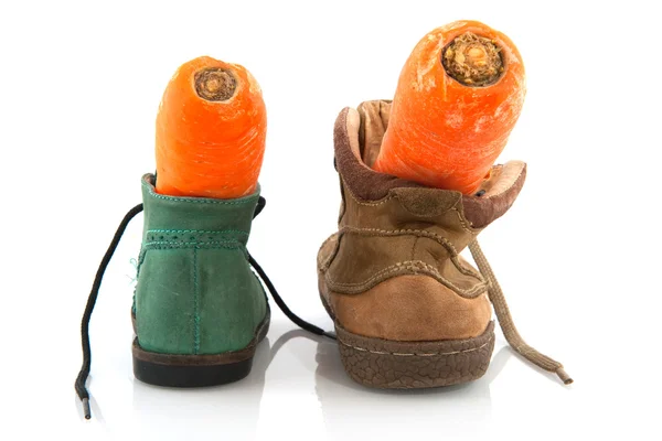 Schoenen voor sinterklaas — Stockfoto
