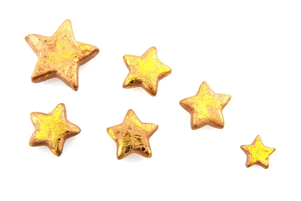 Złote gwiazdy — Zdjęcie stockowe