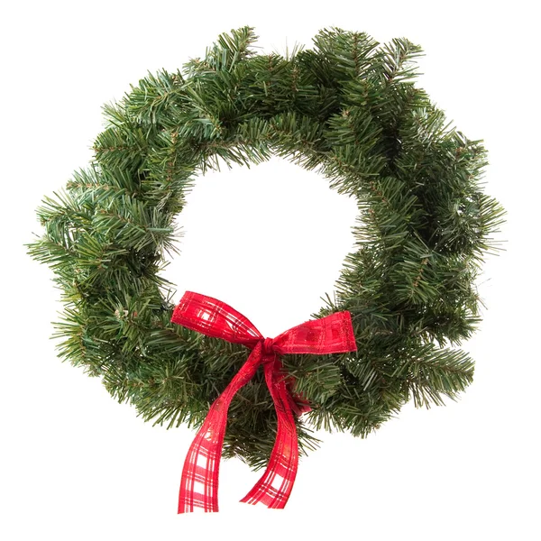 Green christmas wreath — Stock Photo, Image