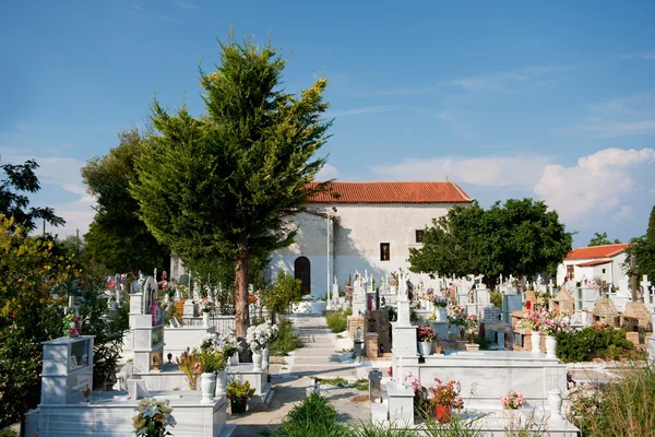 Grekiska kyrkogård — Stockfoto