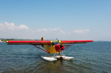 Water airplane clipart