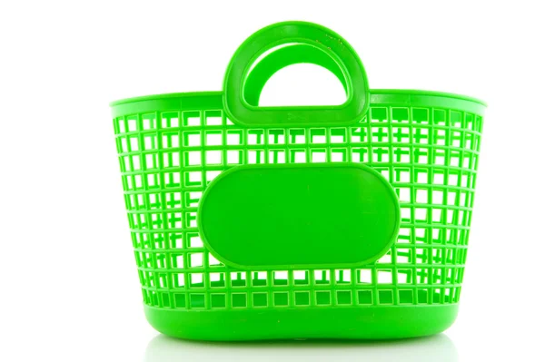 Üres zöld táska — Stock Fotó