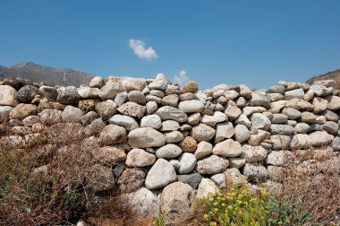 Stone wall clipart