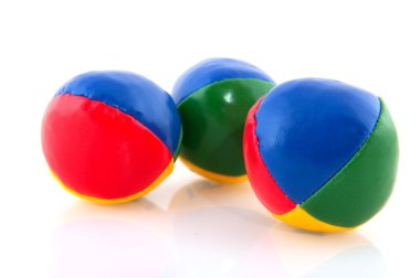 Colorful balls clipart