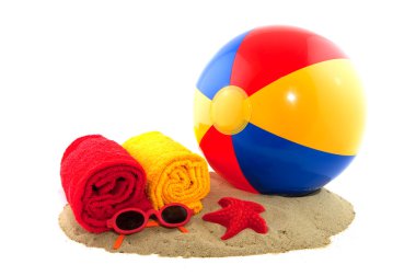 Beach ball clipart