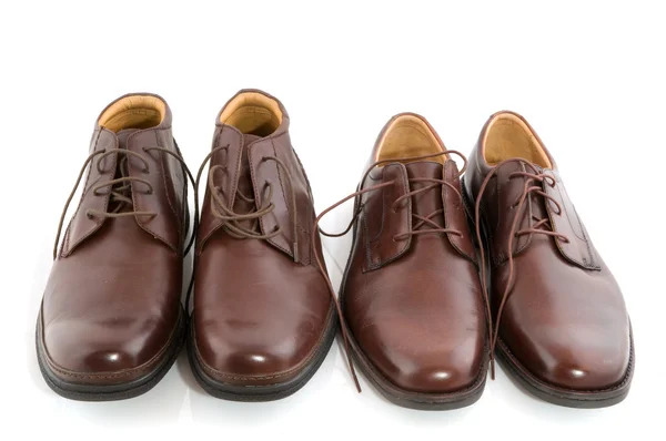 stock image Shiny brown shoes