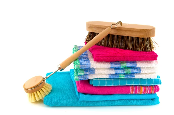 Escovas de limpeza — Fotografia de Stock