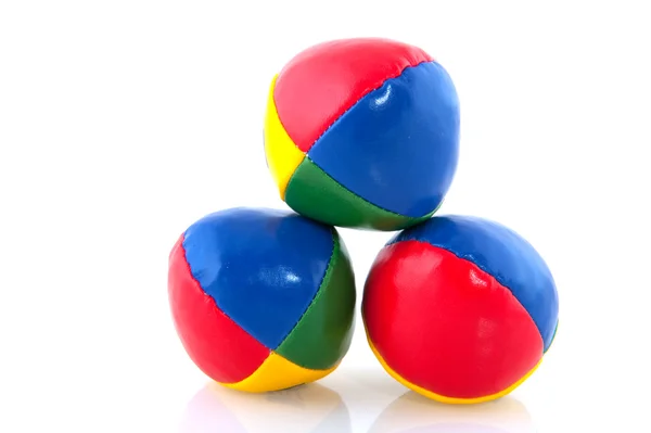 Färgglada bollar — Stockfoto