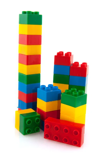 Färgglada blocken — Stockfoto