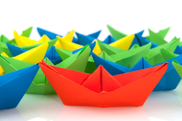 stock image Paper boats