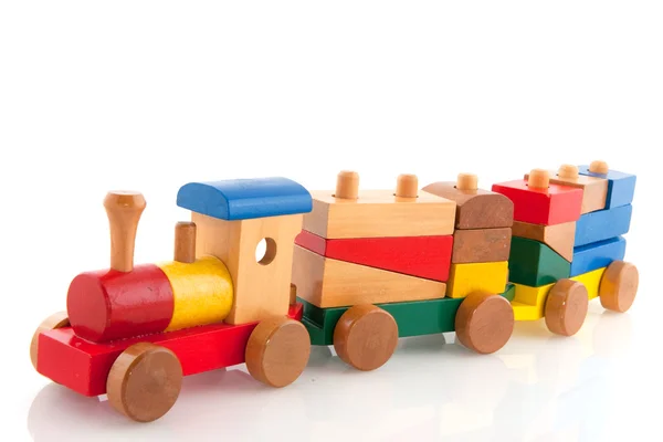 木製の鉄道 — ストック写真