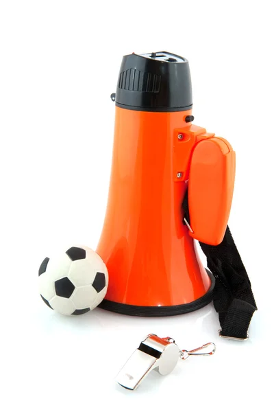 Supporting soccer — Stock Photo, Image