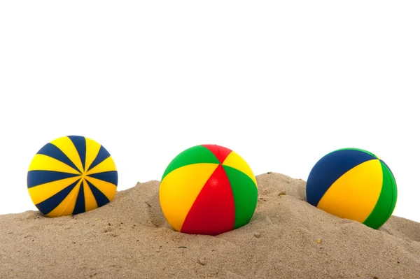 Plážové míče — Stock fotografie