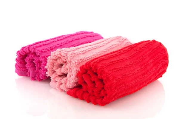 Válcované ručníky — Stock fotografie