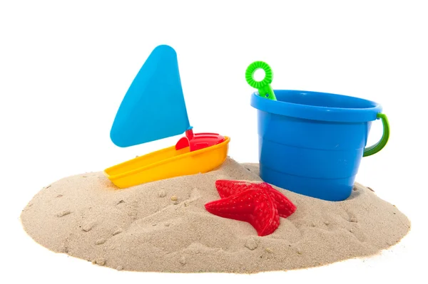 Παιχνίδια στην άμμο — Φωτογραφία Αρχείου