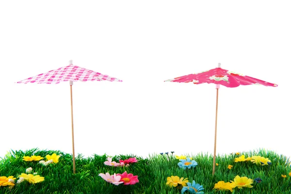 Sommaren parasoll — Stockfoto