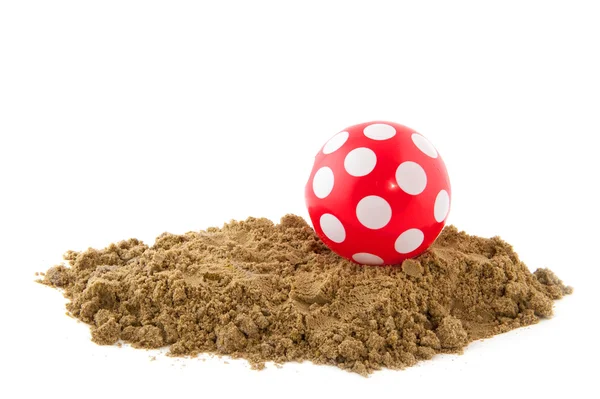 Bola en la playa — Foto de Stock