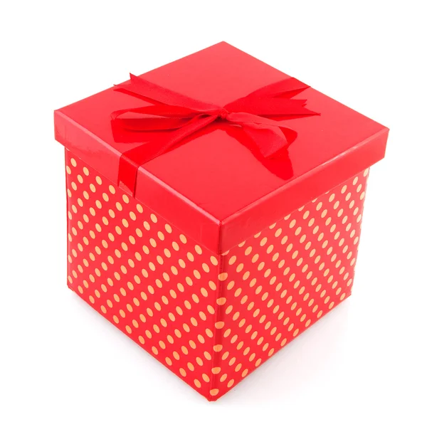 빨간 선물 상자 — 스톡 사진