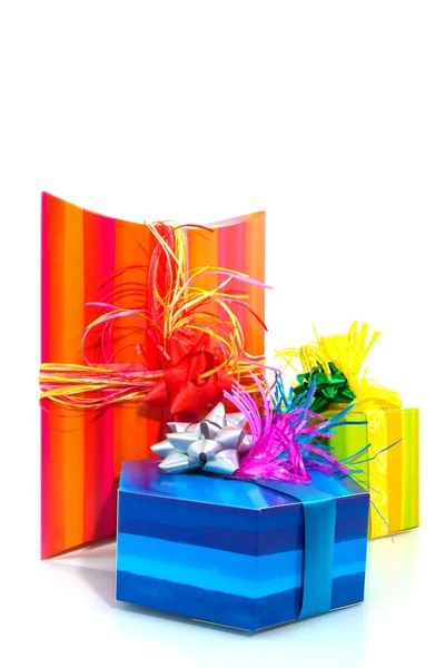 Presentes coloridos — Fotografia de Stock