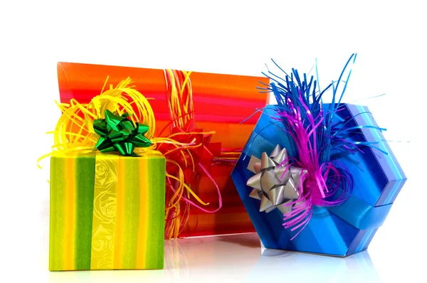 Luxury wrapped presents — Stock Photo, Image