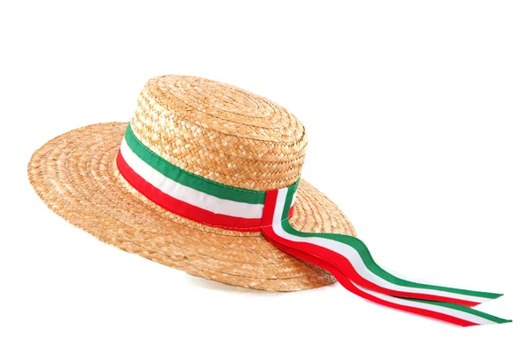 Italienischer Strohhut — Stockfoto