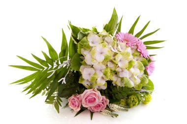 Flower bouquet with Hydrangea clipart