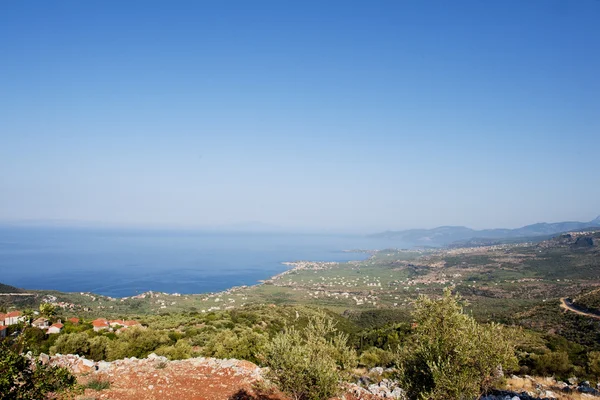 Пейзаж Мани в Греции — стоковое фото