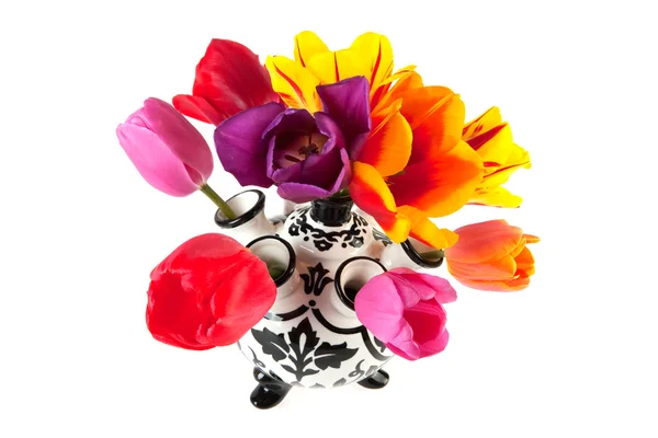 Vaso di tulipano — Foto Stock
