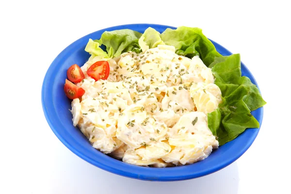 Fresh vegan potato salad — Stock Photo, Image