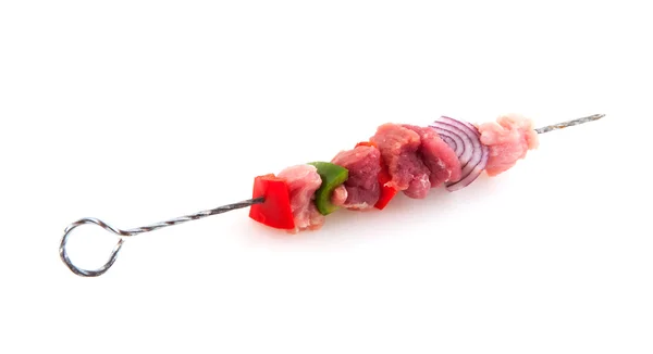 Shaslick kött stift för BBQ — Stockfoto