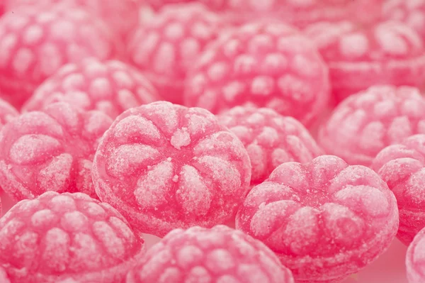 Raspberry candy as background — Stock Photo, Image