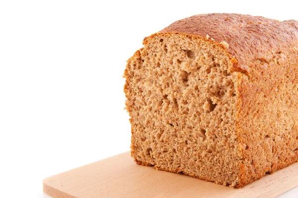 Yemek kahverengi ekmek — Stok fotoğraf