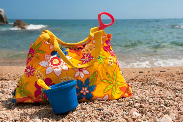 Plážové tašky — Stock fotografie