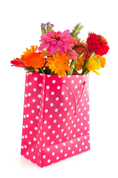 Kolorowy bukiet kwiatów — Zdjęcie stockowe