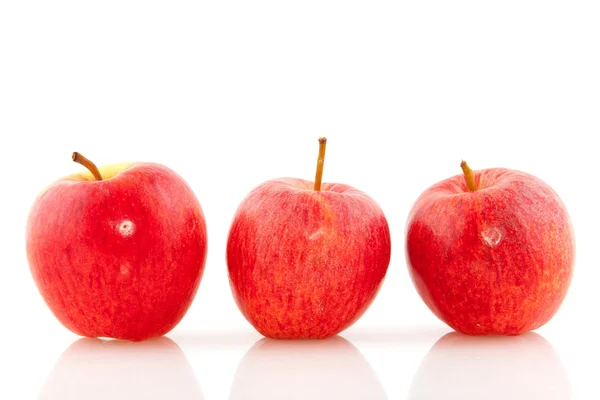 Czerwone jabłka — Zdjęcie stockowe