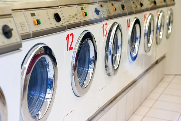 Máquinas de lavar roupa — Fotografia de Stock